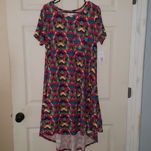 Lula Roe Carly M multi color